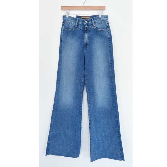 Joe's Jeans || The Goldie High Rise Wide Leg Jeans Retro Yoke Blue 30 NWT - Picture 3 of 12